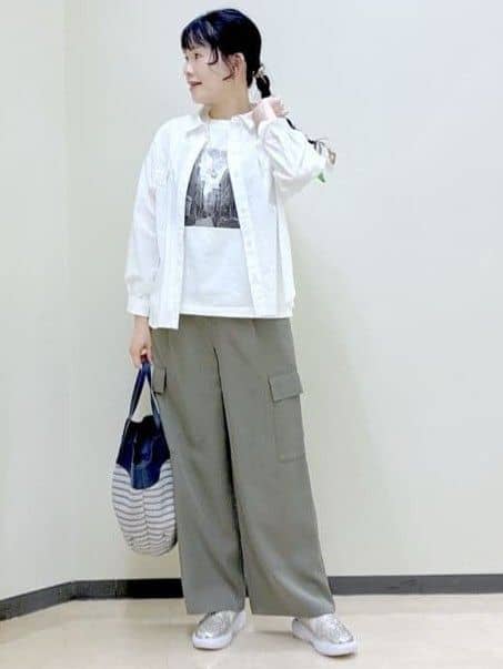  beni_gingerさんの「Reflect｜【羽織にも◎】ダンガリーシャツ」を使ったコーディネート