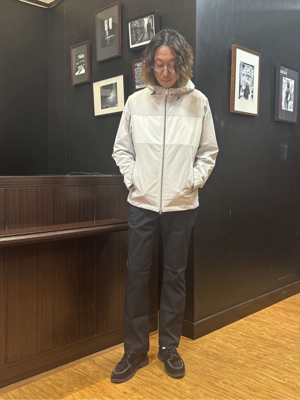 おーのさんの「TAKEO KIKUCHI｜【KAJIF】フード ブルゾン」を使ったコーディネート