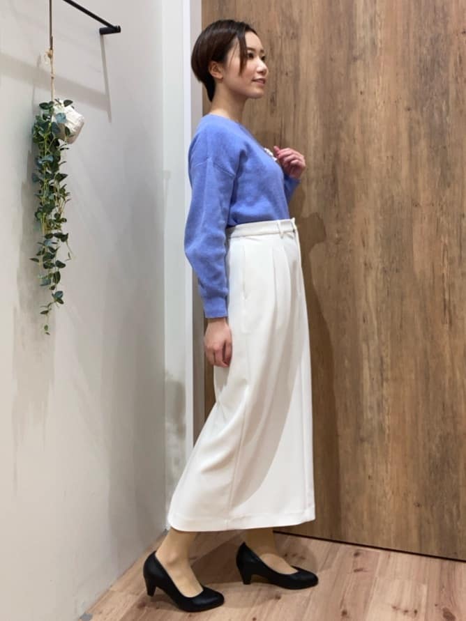 まなしぃさんの「grove｜毎日着たくなる、もちもち畦編みニット」を使ったコーディネート