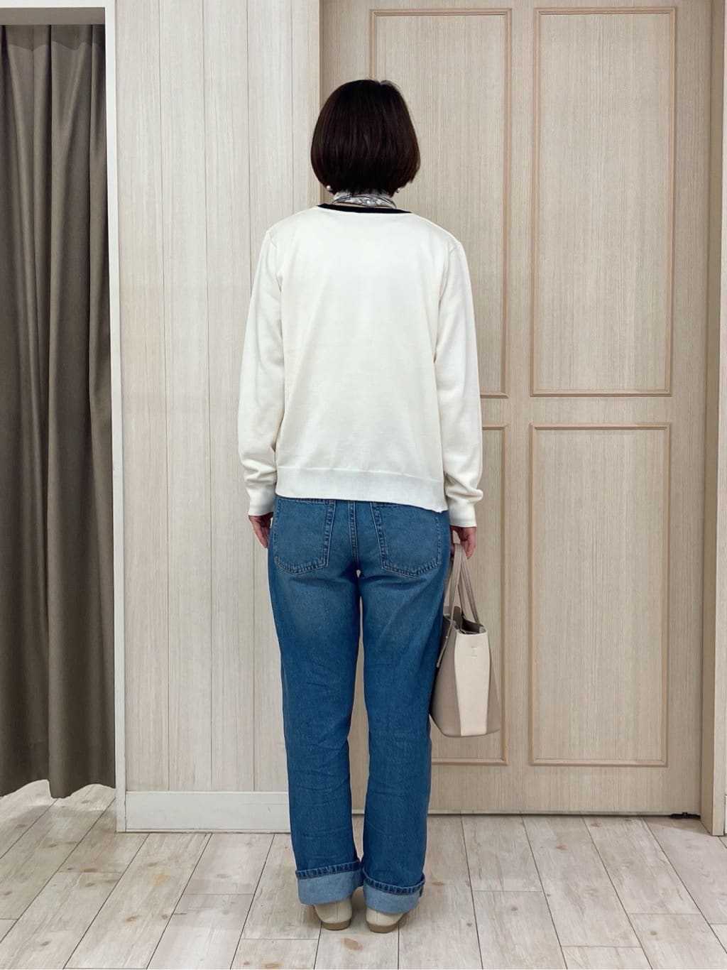 Turnerさんの「SHOO･LA･RUE｜【洗える】ニットローファー」を使ったコーディネート