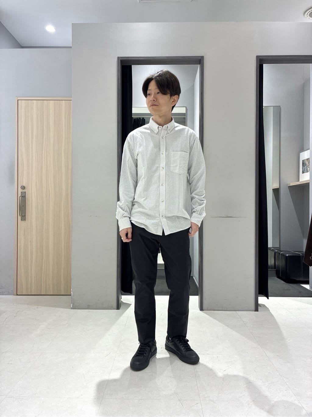 わいずみさんの「TAKEO KIKUCHI｜エアダン プルオーバー パーカー」を使ったコーディネート