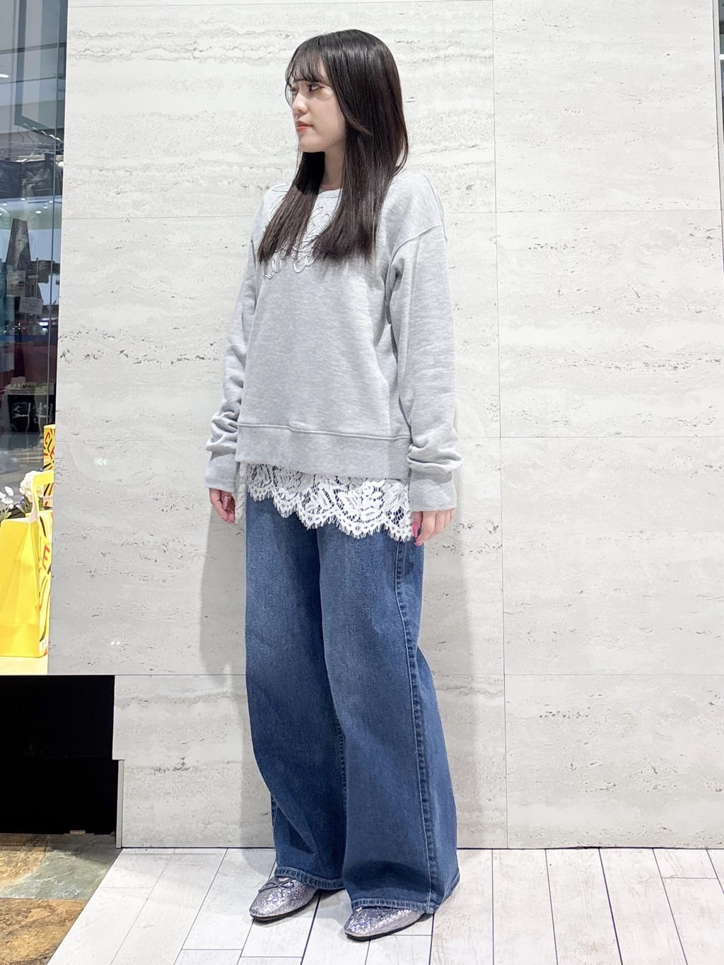 かほさんの「OPAQUE.CLIP｜【低反発】フラットバレエシューズ」を使ったコーディネート