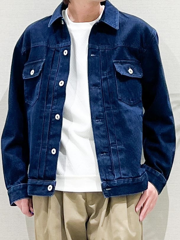 SHI-MAさんの「THE SHOP TK｜【大人にも取り入れやすい】デニムジャケット セットアップ可/洗濯機OK」を使ったコーディネート