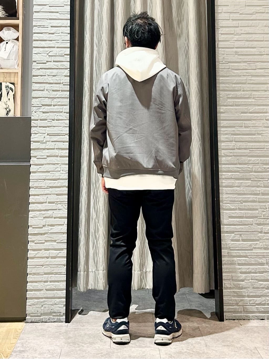 KENJI Iさんの「THE SHOP TK｜FLEX LINE ストレッチリブブルゾン　ストレッチ/防シワ/マシンウォッシャブル/セットアップ可」を使ったコーディネート