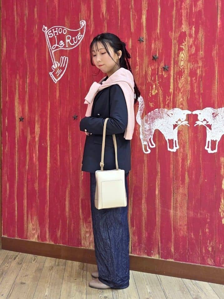 remiiiさんの「SHOO･LA･RUE｜【洗濯機可/S-LL】ほどよいゆとりの もちっとやわらかリブニット」を使ったコーディネート