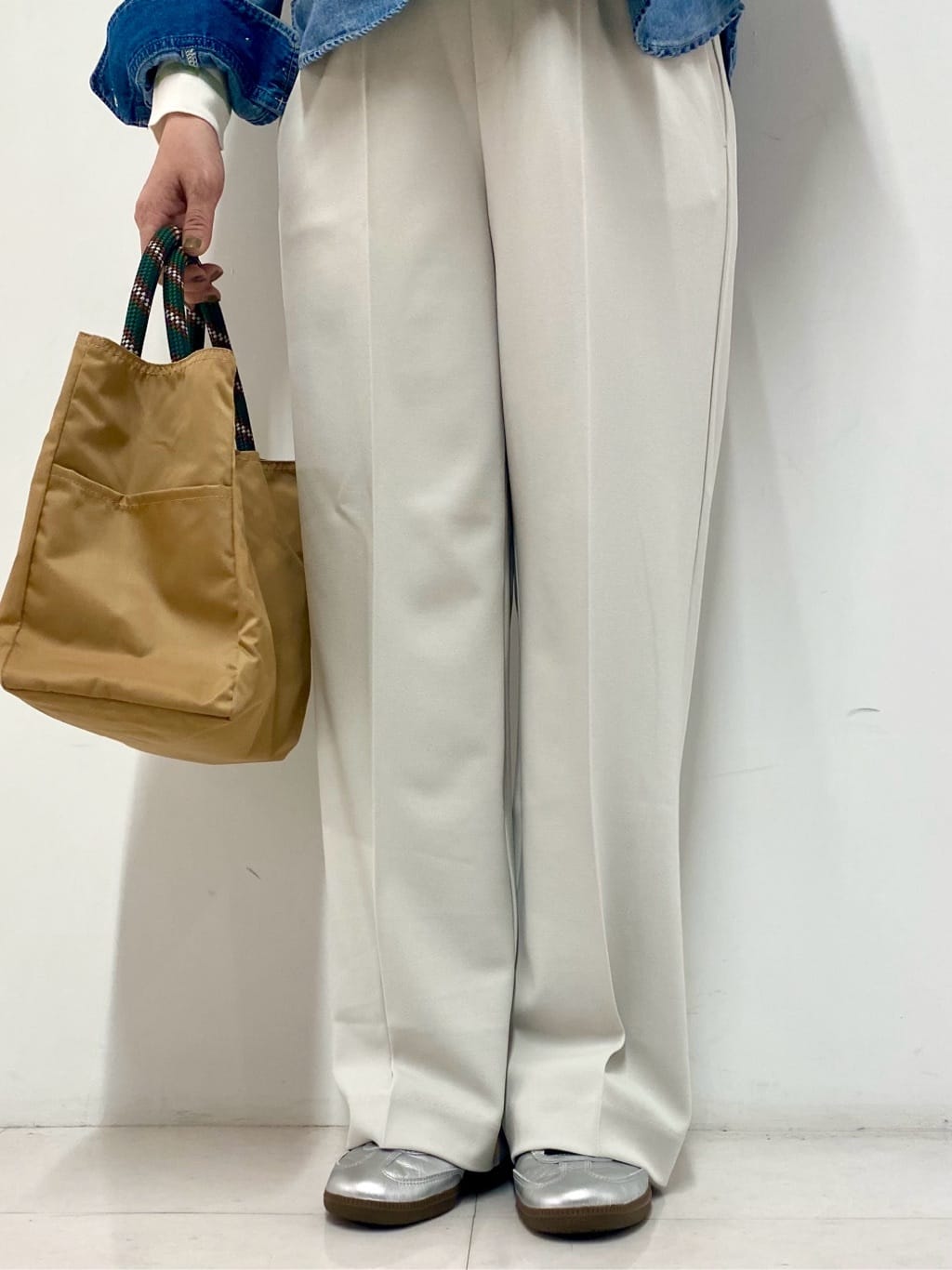 Sawaguchiさんの「DRESSTERIOR｜【接触冷感/ウォッシャブル】センタープレスジョーゼットパンツ」を使ったコーディネート