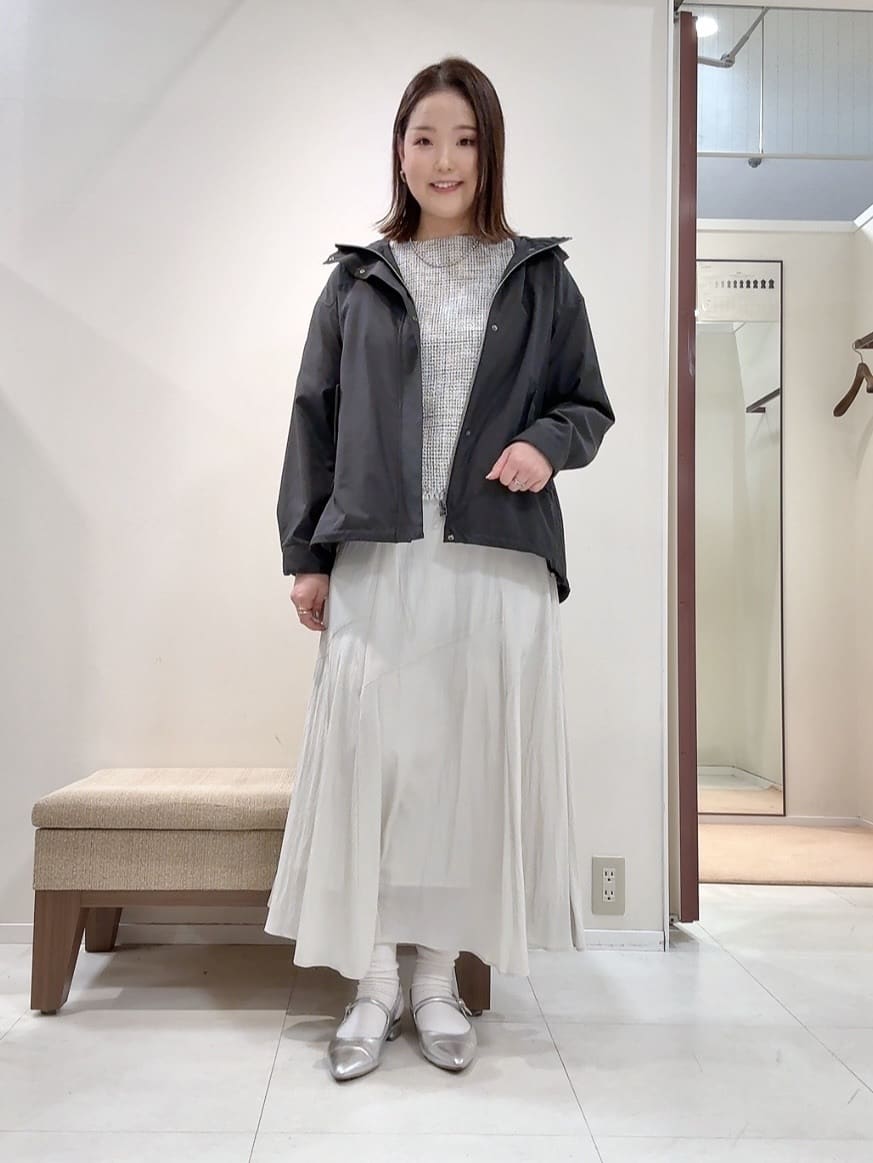 YUIさんの「UNTITLED｜【洗える/はっ水】リラクシーマウンテンパーカー」を使ったコーディネート