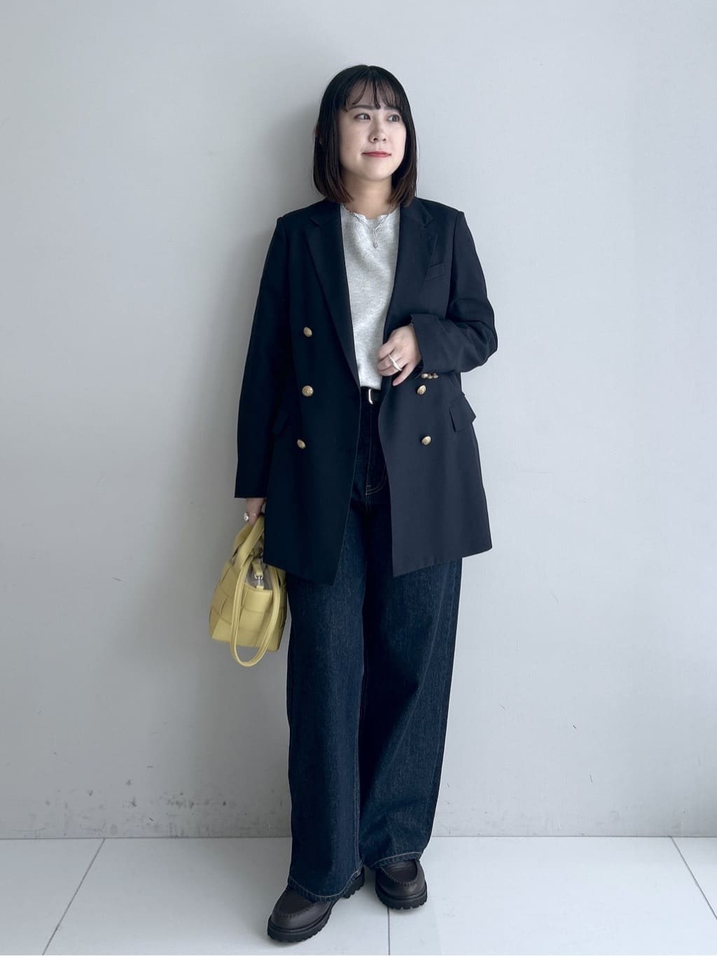 Hirokaさんの「Dessin｜【洗える】スウェットライクニット」を使ったコーディネート