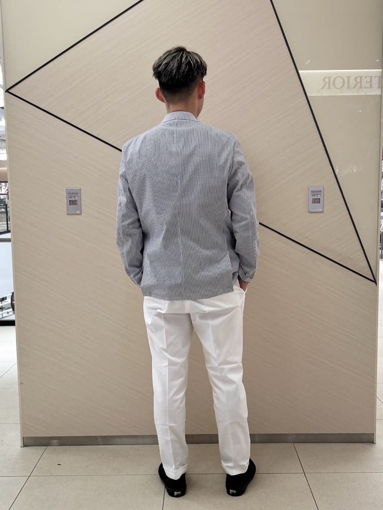 千葉亮太さんの「DRESSTERIOR｜【干場義雅&times;DRESSTERIOR/ウォッシャブル】コットントラウザーズ」を使ったコーディネート