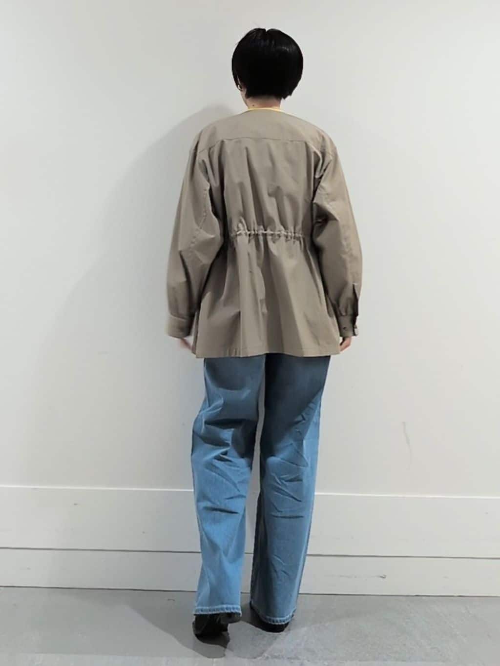 ミズタさんの「UNTITLED｜◆【はっ水】ライトコットンミリタリーコート」を使ったコーディネート
