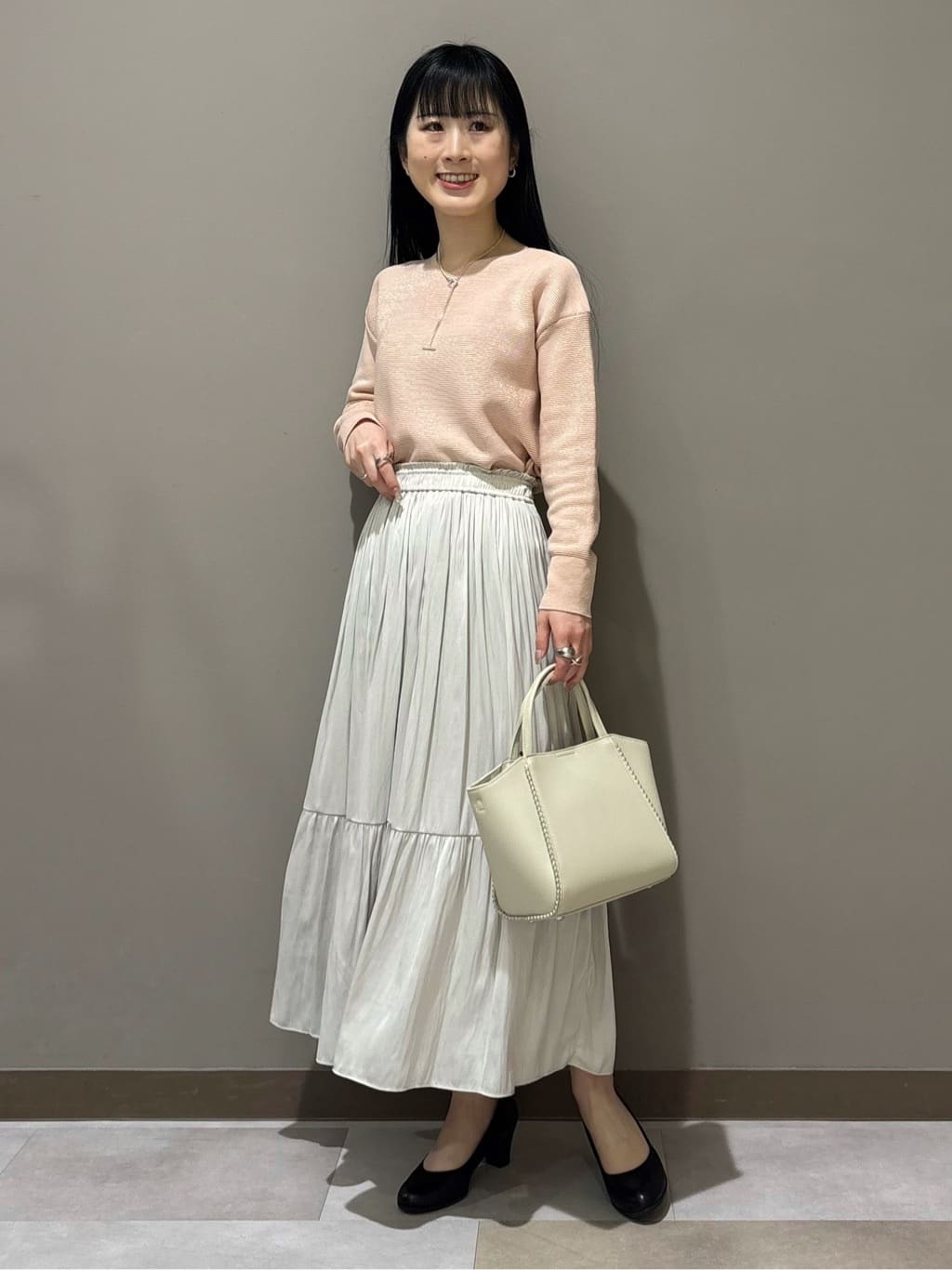 KEIKOさんの「INDIVI｜【撥水／UVケア／2WAY】超軽量ライナー付ライトトレンチコート」を使ったコーディネート
