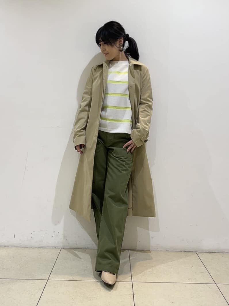 watanabeさんの「UNTITLED｜◆【はっ水/洗える】タスランステンカラーコート」を使ったコーディネート
