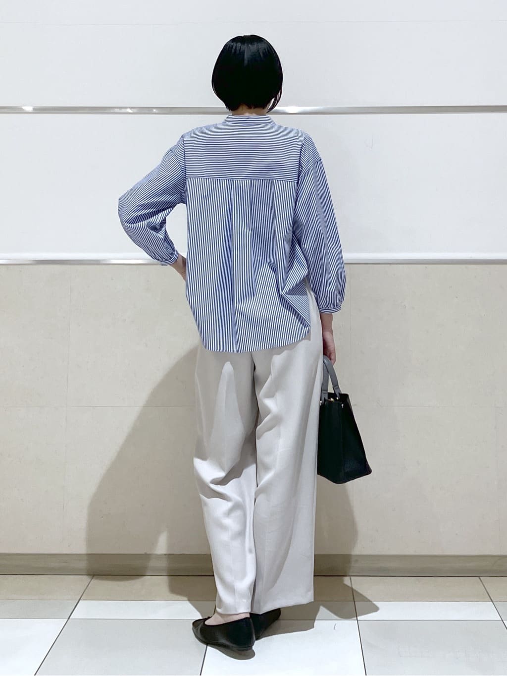 eriko さんの「Dessin｜【花粉ガード/撥水加工/洗える】ステンカラースプリングコート」を使ったコーディネート