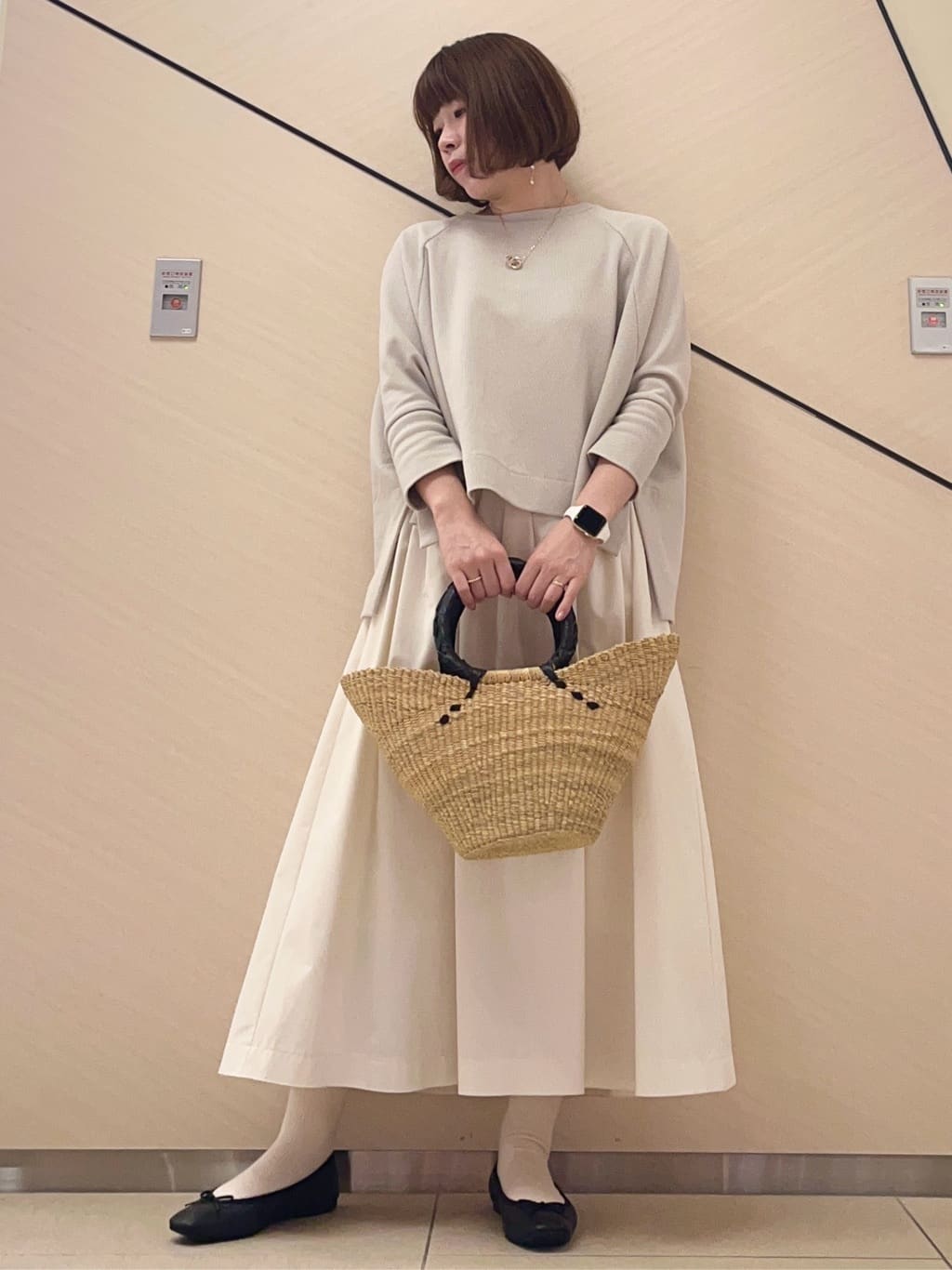 yahataさんの「DRESSTERIOR｜【otonaMUSE5月号掲載/ウォッシャブル】タックギャザー スカート」を使ったコーディネート