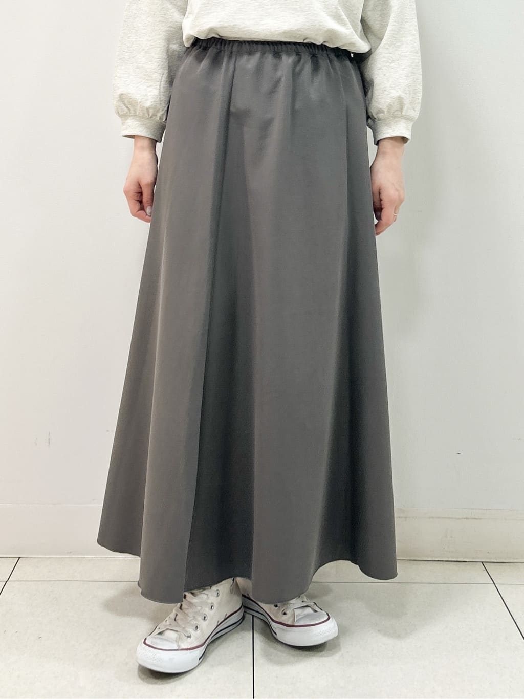 Kaiさんの「Dessin｜【360度可愛い・洗える】バックヘンリーカットソー」を使ったコーディネート