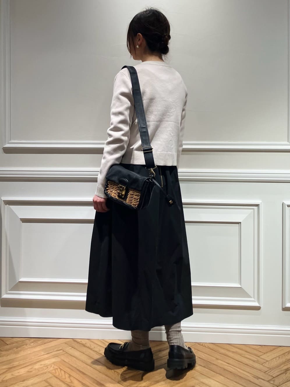 TSUKUIさんの「DRESSTERIOR｜◆ウォッシャブルコットンカシミヤカーディガン」を使ったコーディネート