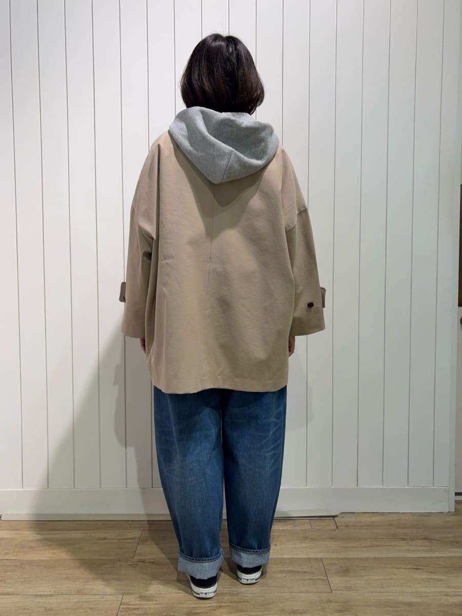 Kikuchi さんの「Dessin｜【洗える】ワイドカーブシルエット12OZデニム」を使ったコーディネート