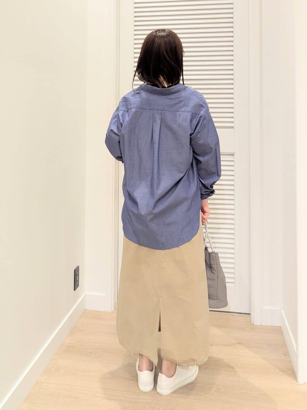 enさんの「Dessin｜【洗える】高密度ベーシックシャツ」を使ったコーディネート