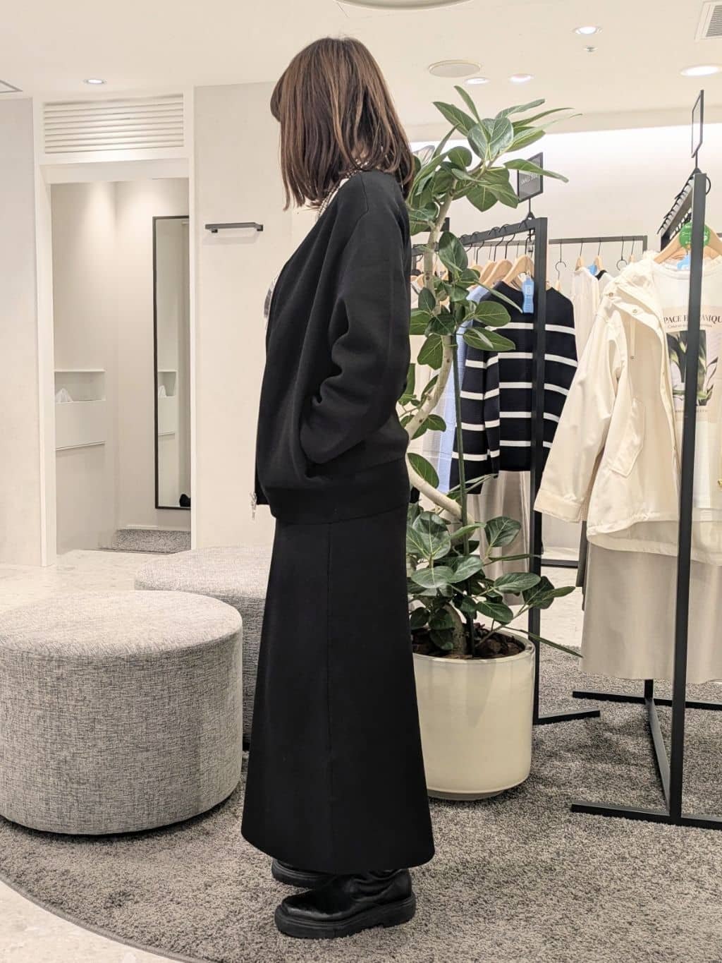 MAMIさんの「UNTITLED｜【コットン100/洗える】フォトロングTシャツ」を使ったコーディネート