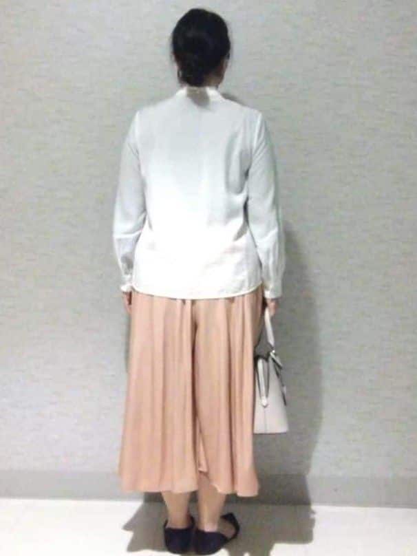 sakoさんの「Reflect｜【SS-4Lサイズ／通勤／セットアップ可】ノーカラージャケット」を使ったコーディネート
