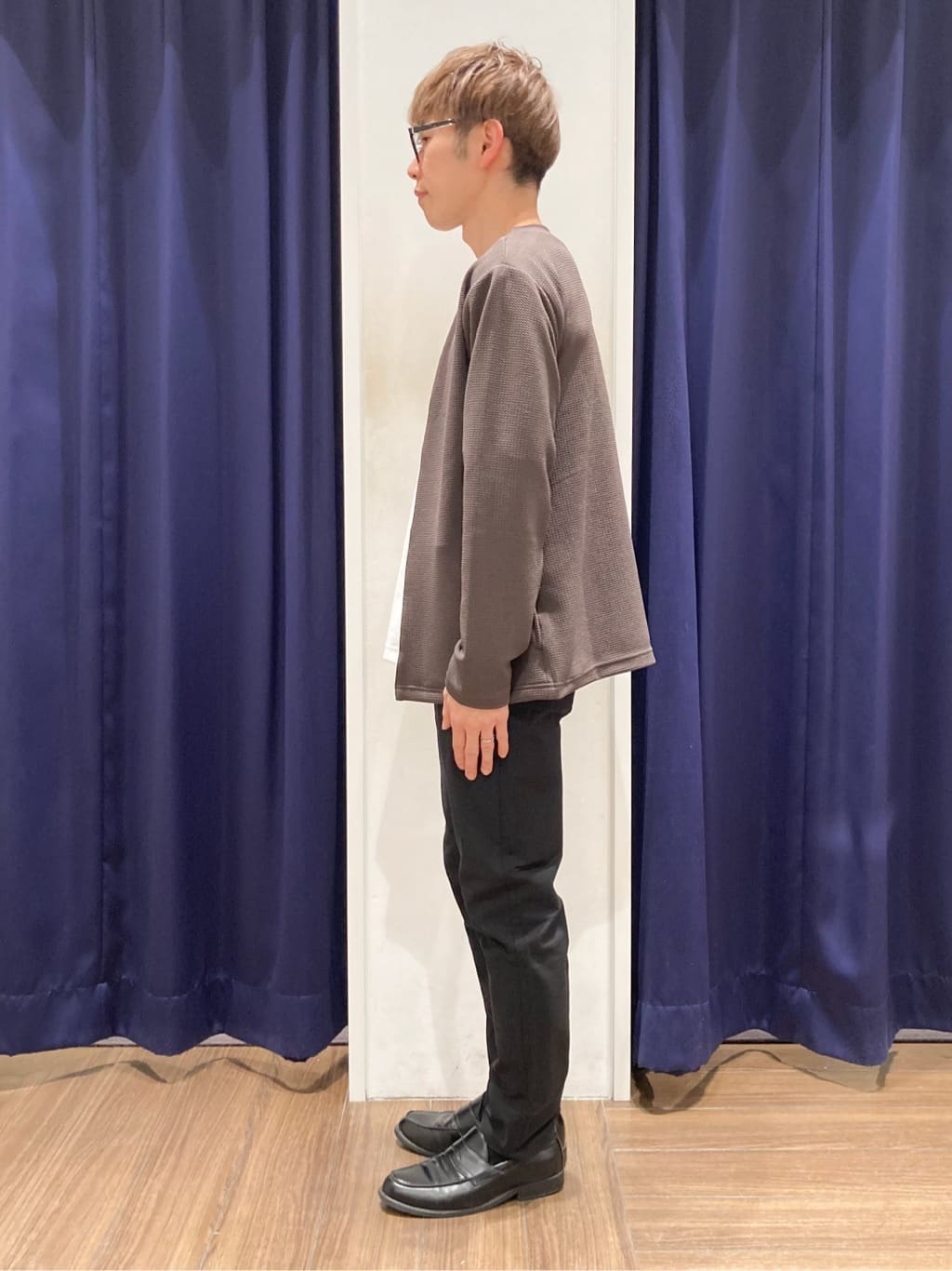 つーじーさんの「THE SHOP TK｜【2点セット】カーディガン＋半袖Tシャツ 洗濯機OK」を使ったコーディネート