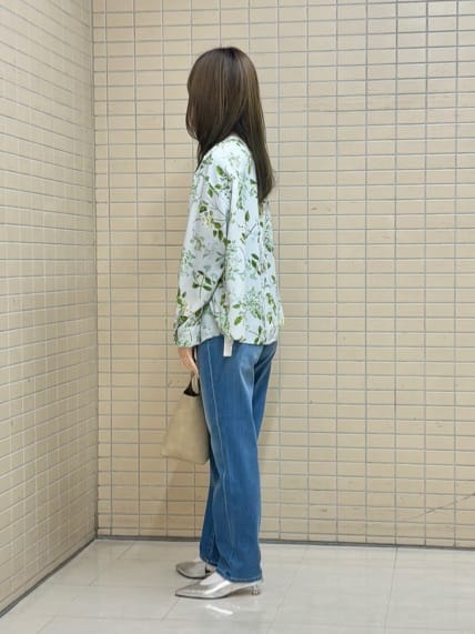 kyokaさんの「UNTITLED｜【花柄/洗える】ボタニカルブラウス」を使ったコーディネート