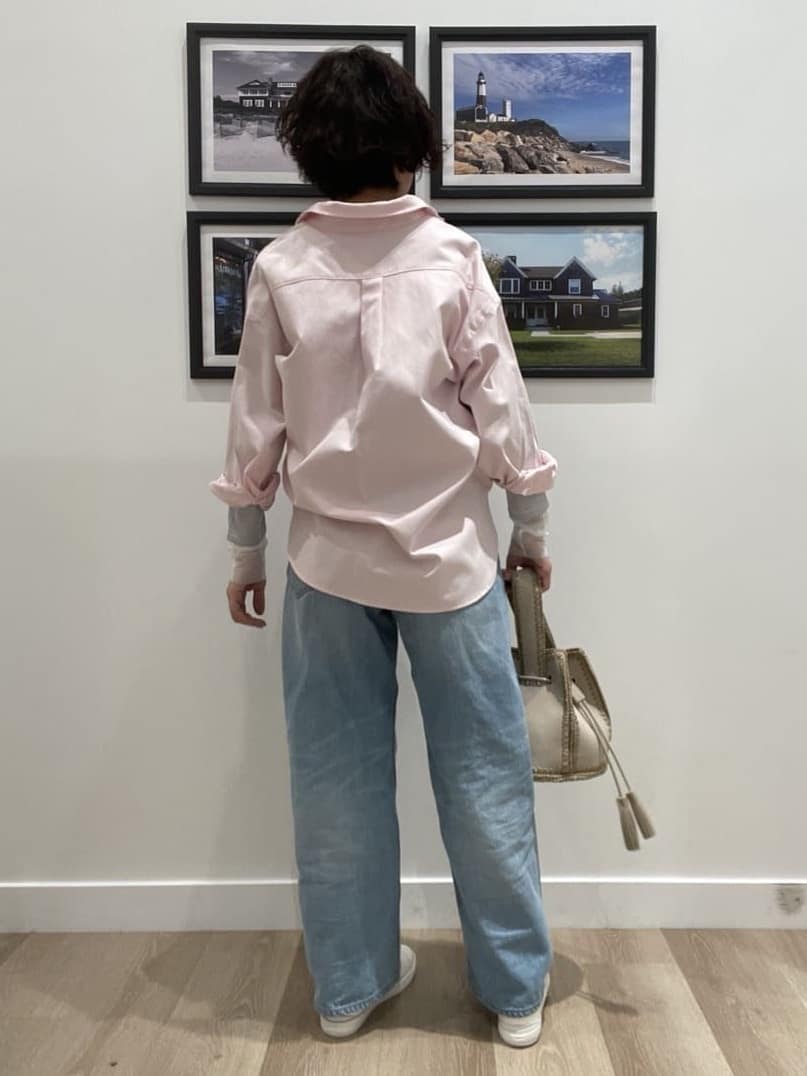 Naoさんの「Dessin｜【洗える】シアーチュールポイントカットソー」を使ったコーディネート
