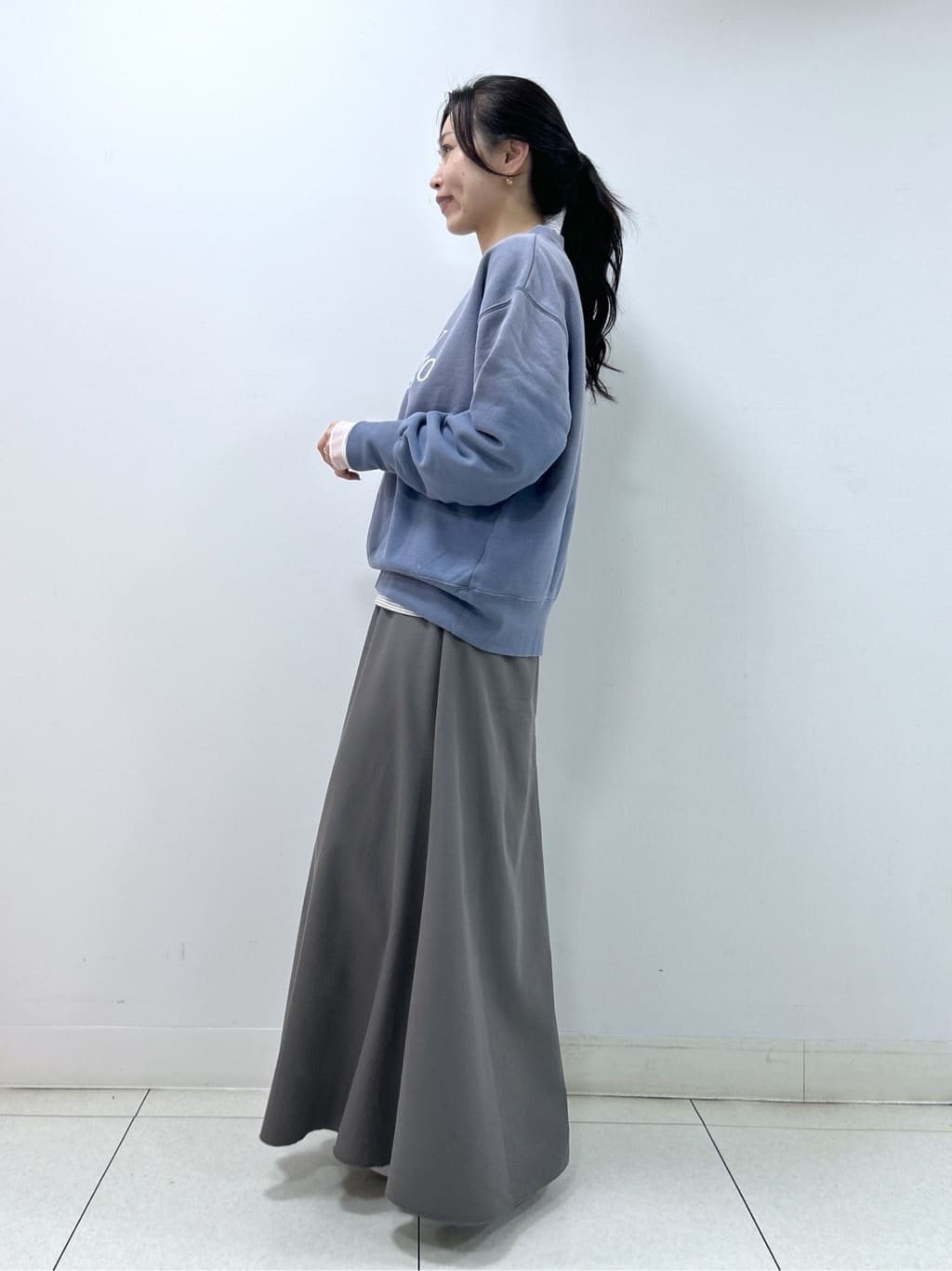 Kaiさんの「Dessin｜【洗える】シアーチュールポイントカットソー」を使ったコーディネート
