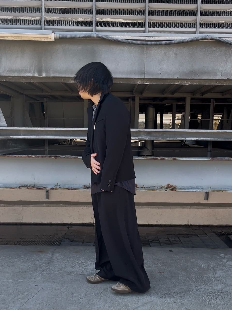 taigaさんの「tk.TAKEO KIKUCHI｜オーバーとろみシャツ」を使ったコーディネート