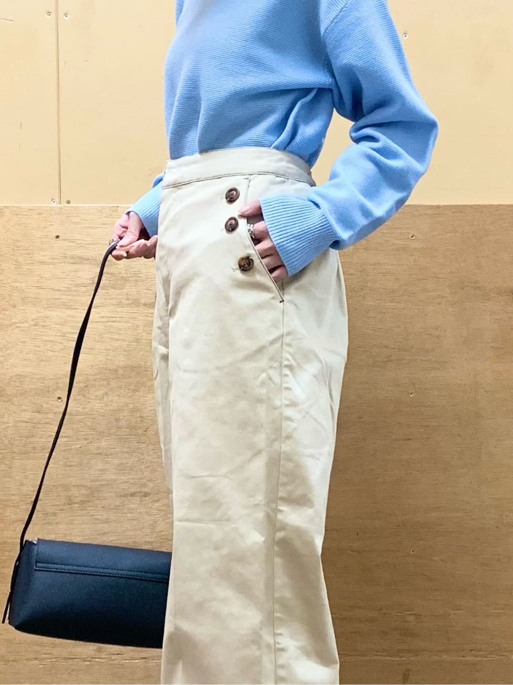 sahoさんの「THE SHOP TK｜【S-XLサイズ/選べる6色】どこから見ても美しい ガーターニット/洗濯機OK」を使ったコーディネート
