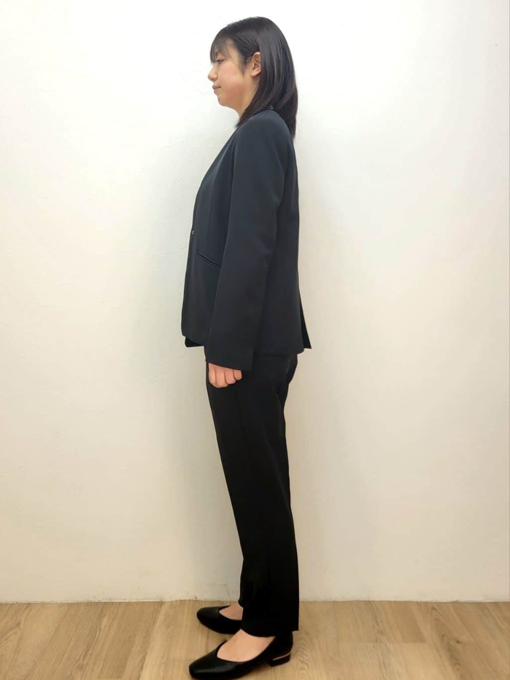 LISAさんの「OPAQUE.CLIP｜フォルムスリーブミドルコート【洗濯機OK】」を使ったコーディネート