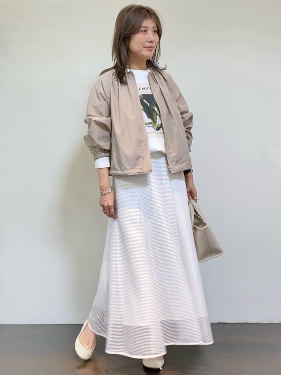 tomoさんの「UNTITLED｜コットンキャミソール」を使ったコーディネート