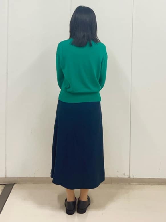 Rihoさんの「Reflect｜【アンサンブル可】バイカラーカーディガン」を使ったコーディネート