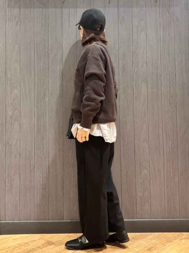 meiさんの「SHOO･LA･RUE｜【S-LL】大人フェミニン ペプラム風フリルブラウス」を使ったコーディネート