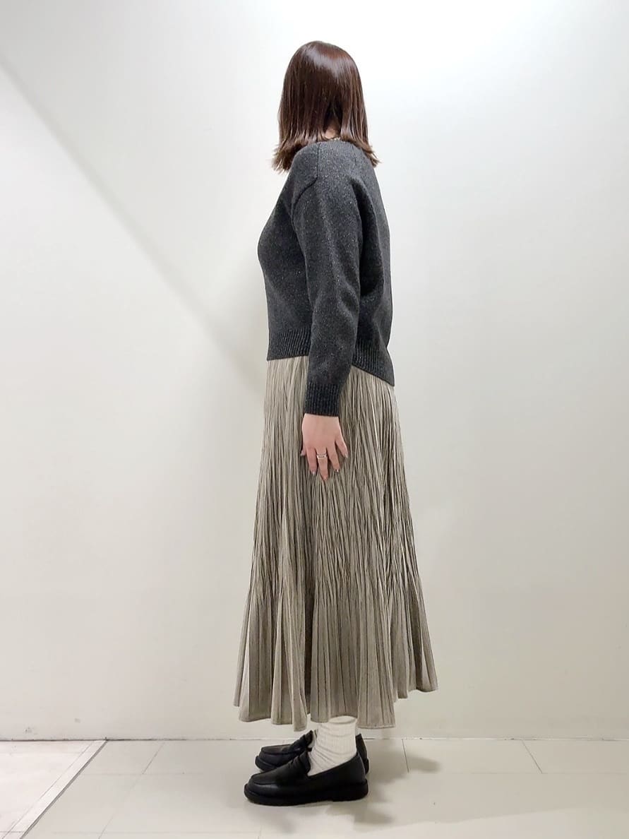 YUIさんの「UNTITLED｜【はっ水機能/フード取り外し可】ミディダウンコート」を使ったコーディネート