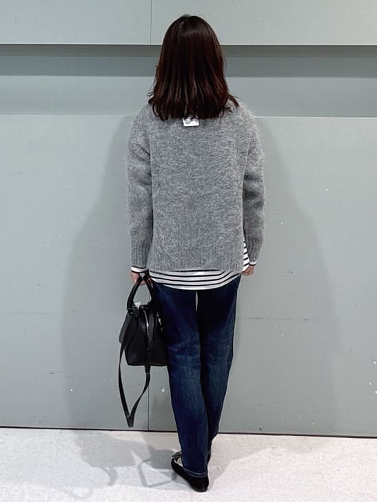 makiさんの「UNTITLED｜【はっ水機能/フード取り外し可】ミディダウンコート」を使ったコーディネート