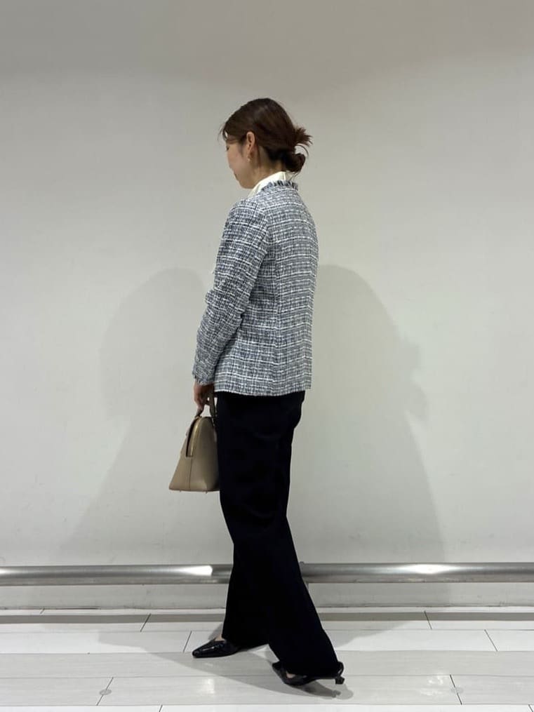 Rinさんの「UNTITLED｜【仕事着/スーツ】ファンシーツイード ジャケット」を使ったコーディネート