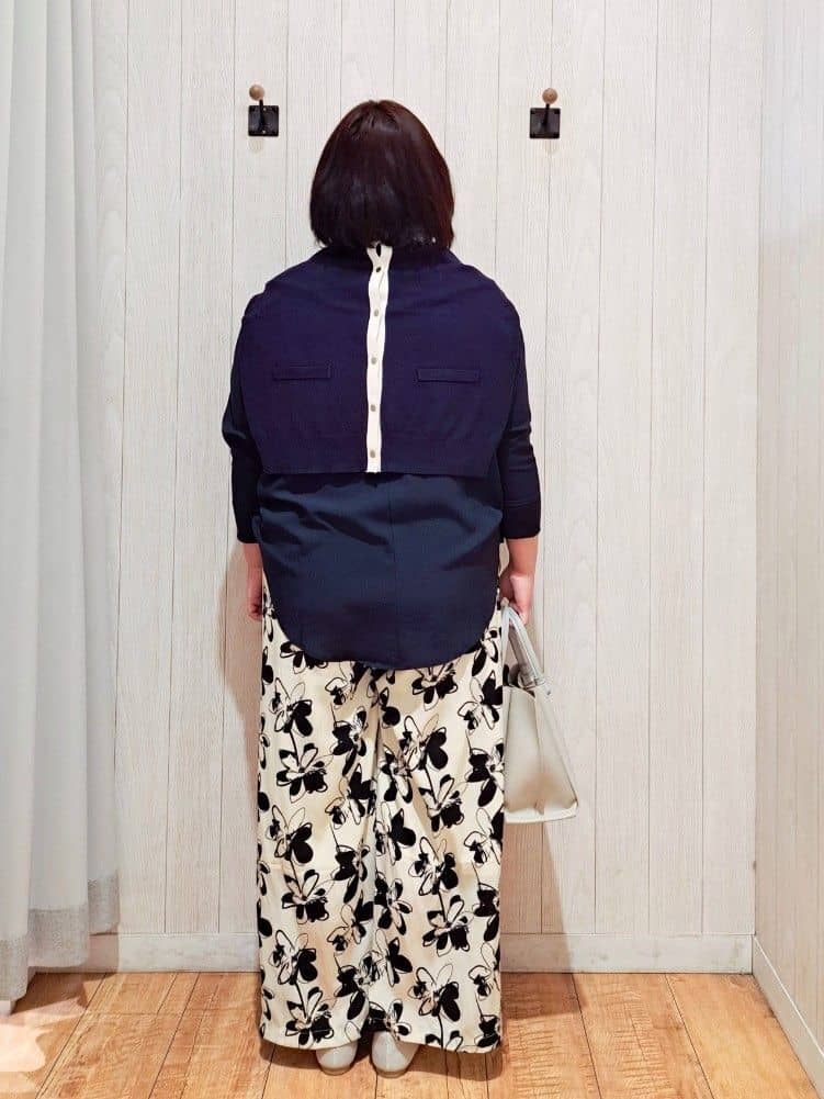kotomiさんの「SHOO･LA･RUE｜【NEW/22.5㎝-24.5㎝】洗えてサラサラ ニットパンプス」を使ったコーディネート