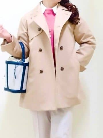 花さんの「Reflect｜【レイヤードにおすすめ◎】ペプラムデザインシャツ」を使ったコーディネート