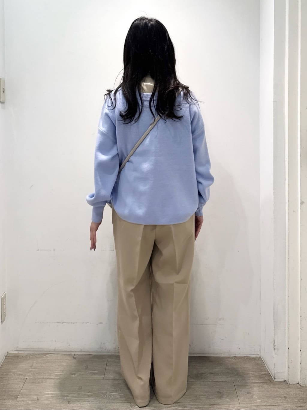 yuicciさんの「OPAQUE.CLIP｜ヘンリーネックニット／前後2WAY【洗濯機OK】」を使ったコーディネート
