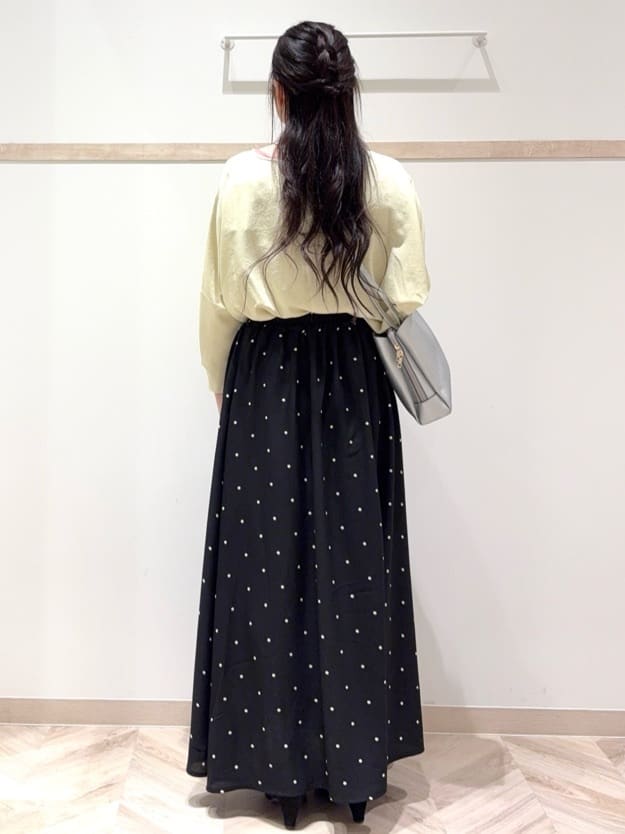 nanaさんの「SHOO･LA･RUE｜【軽量/高レビュー】見た目よりもたっぷり入る ふわっと軽い3層ショルダー」を使ったコーディネート