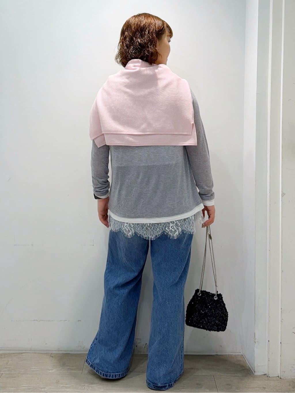 sumicaさんの「OPAQUE.CLIP｜配色レイヤードロングスリーブTシャツ【洗える】」を使ったコーディネート