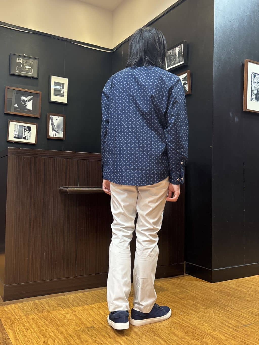 moritaさんの「TAKEO KIKUCHI｜【BOWLER HAT LABEL】小紋ペイズリープリント 長袖シャツ」を使ったコーディネート