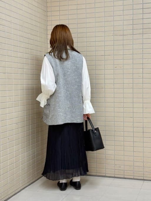 kyokaさんの「UNTITLED｜◆【セレモニー/華やか】2WAYボウタイブラウス」を使ったコーディネート