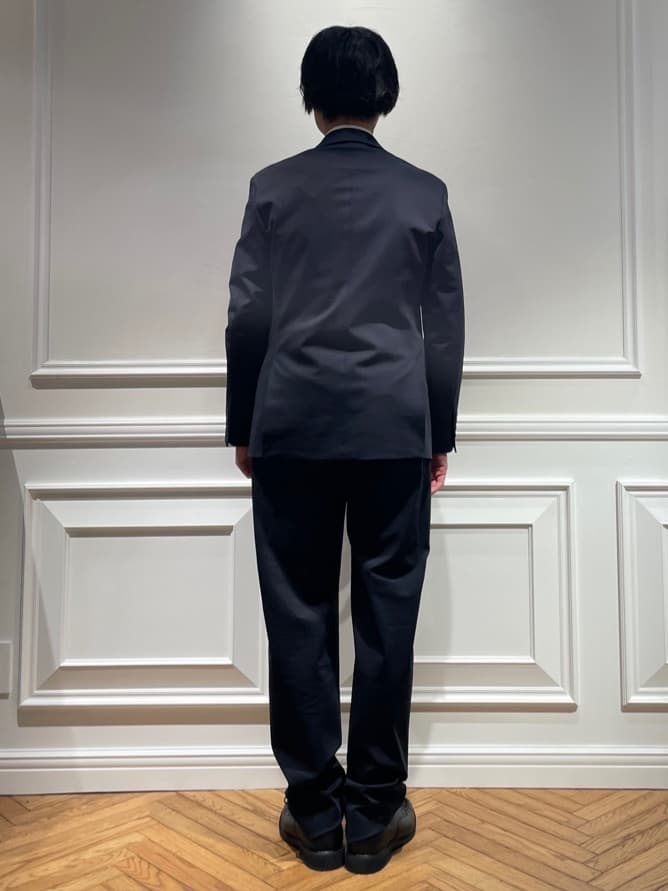 橋本さんの「DRESSTERIOR｜【干場義雅&times;MOVB&times;DRESSTERIOR】トリプルコラボ DUPLEX COTTON ジャケット」を使ったコーディネート