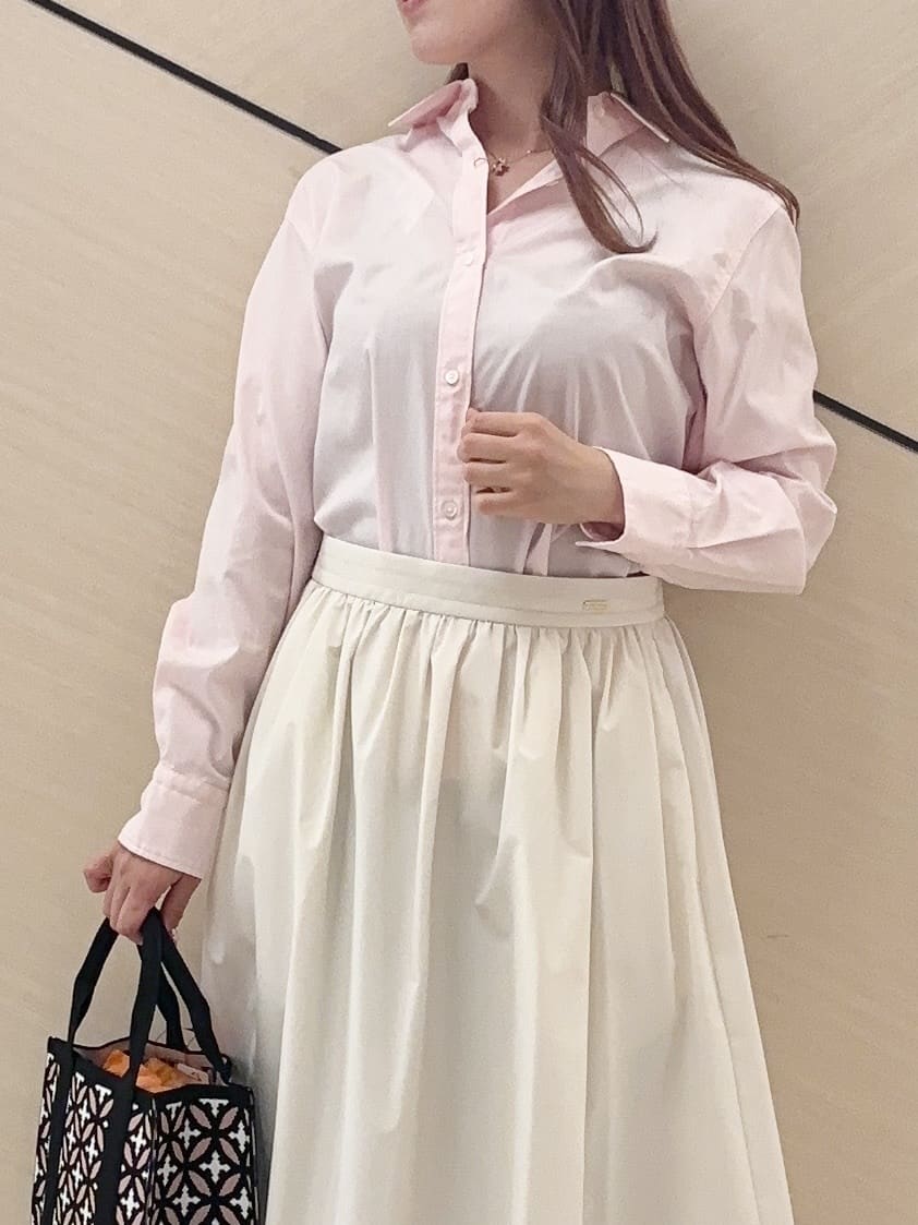 Rinaさんの「DRESSTERIOR｜【otonaMUSE5月号掲載/ウォッシャブル】タックギャザー スカート」を使ったコーディネート