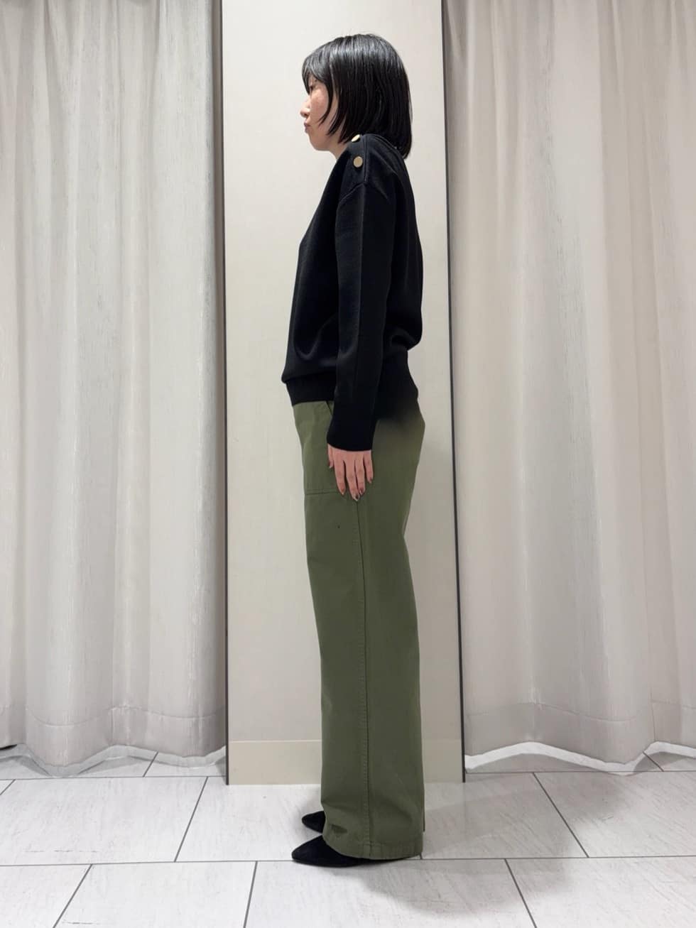 わたなべさんの「UNTITLED｜◆【はっ水/洗える】タスランステンカラーコート」を使ったコーディネート