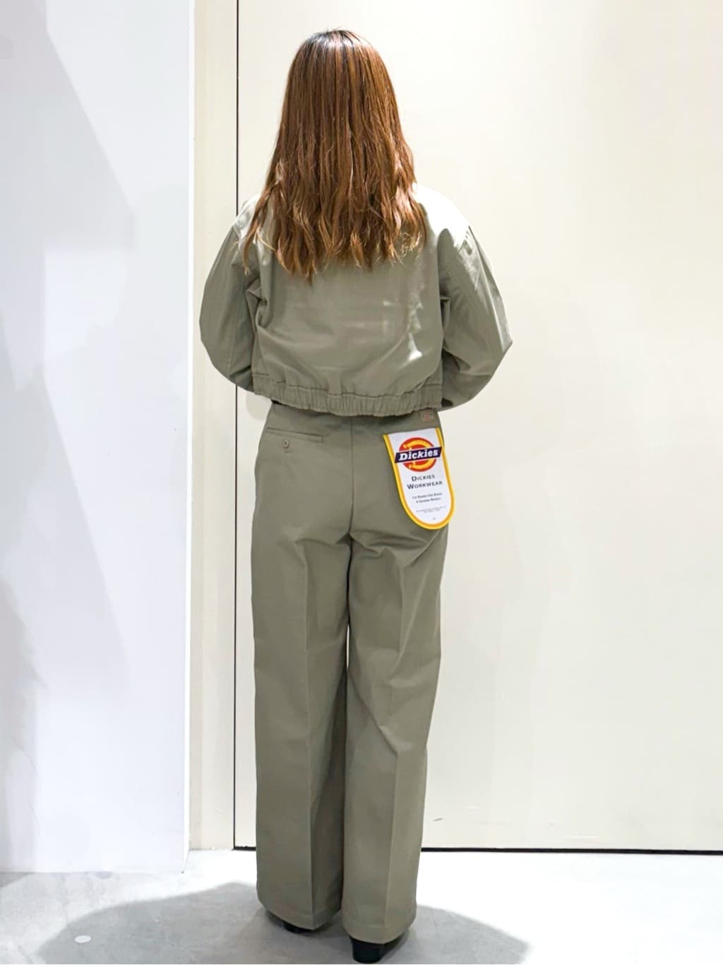 sayaさんの「OPAQUE.CLIP｜【Dickies(R)&times;OPAQUE.CLIP】ステンカラーブルゾン」を使ったコーディネート