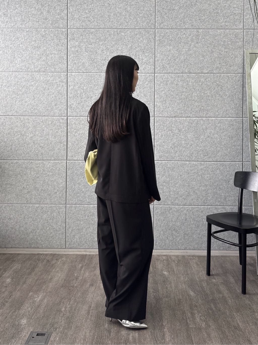 rinaさんの「INDIVI｜Comfy SET UP｜ダブルブレストイージージャケット【セットアップ対応／通勤／カセット服／接触」を使ったコーディネート
