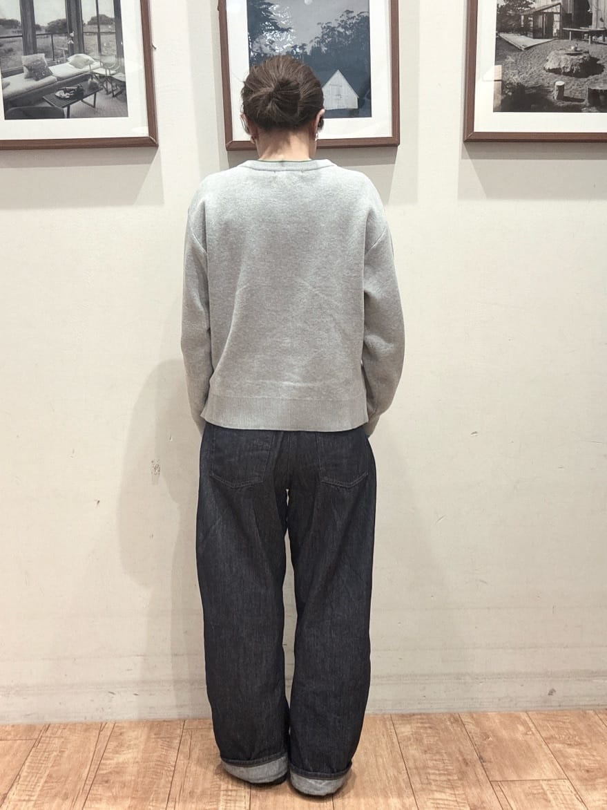 ユウキさんの「SHOO･LA･RUE｜【SHOO・LA・RUE DENIM/SS-LL】程よい厚みの ストレートデニムパンツ（10.5オン」を使ったコーディネート